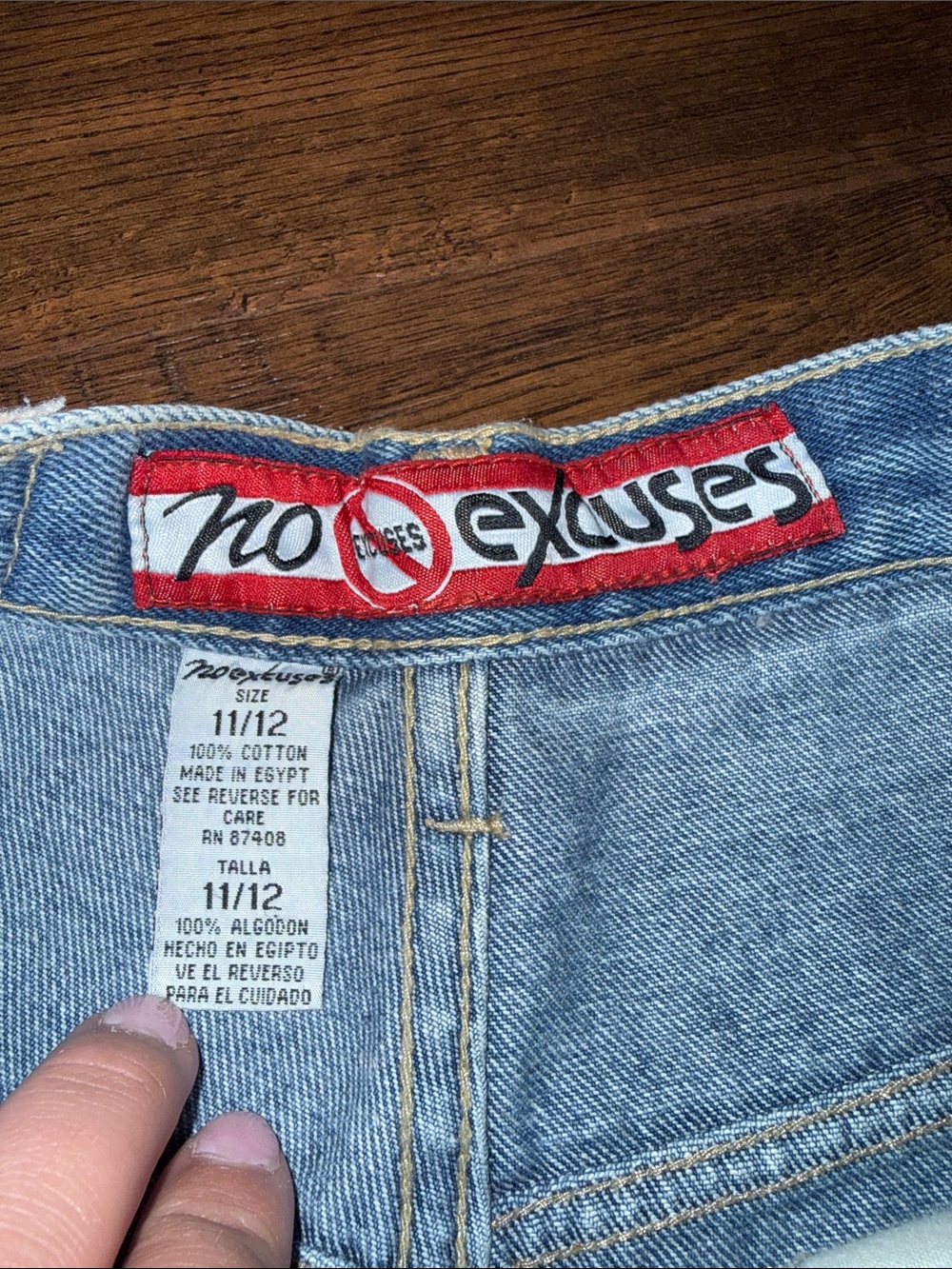 Vintage No Excuses Straight Leg Jeans View 5